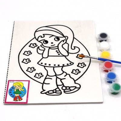 Boyama Seti Kabartmalı Model B-049