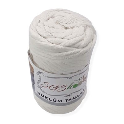 Makrome Büklüm Tarama İp 4 mm 250 gr