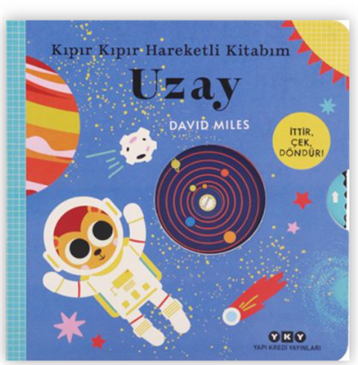 Kıpır Kıpır Hareketli Kitabım – Uzay