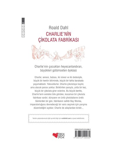 Charlienin Çikolata Fabrikası - Roald Dahl