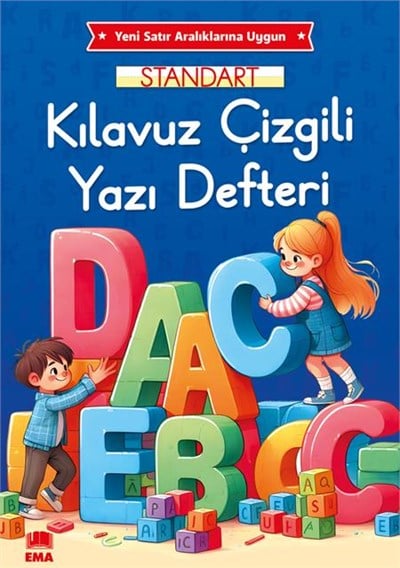 Ema A4 Kılavuz Çizgili Yazı Defteri 48 Sayfa İlkokul Yazı Çalışması