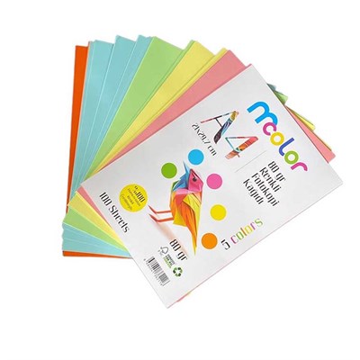 MCOLOR 100 LÜ RENKLİ FOTOKOPİ KAĞIDI 80 GR