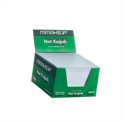 Mimaks Küp Blok Not KBN-8 8x8cm 500 Yaprak