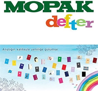 Mopak A5 Okul Defteri Çizgili 40 Yp 