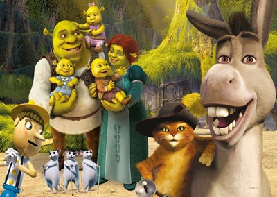 Shrek Puzzle 100 Parça