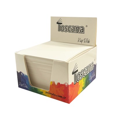 Toscana Küp Blok Not Kağıdı 8x8 Cm 500 Yaprak