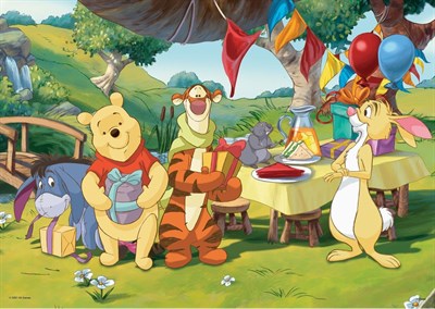 Winnnie Puzzle 100 Parça