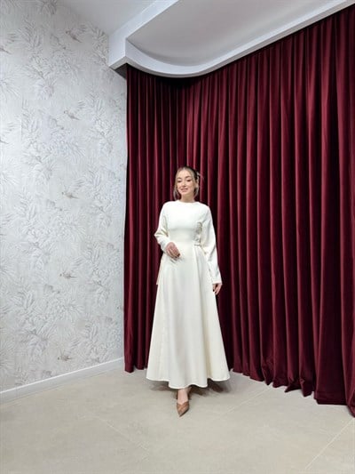 BBC CLEO ELBİSE - KREM