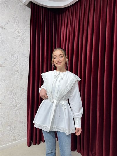 BBC FİSTO GÖMLEK - BEYAZ