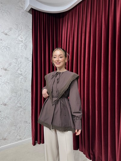 BBC FİSTO GÖMLEK - KAHVE