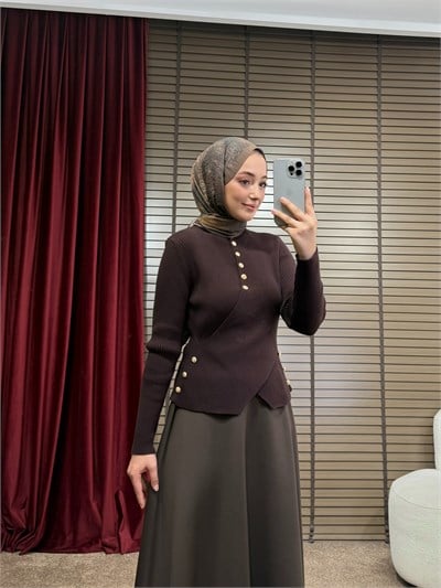 BBC LUMİ KAZAK-KAHVE