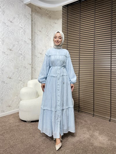 BBC MAYELLA ELBİSE-MAVİ