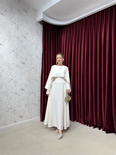 BBC SERENA ELBİSE - KREM