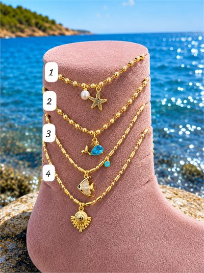 Mermaid Gold Kadın Hal Hal 