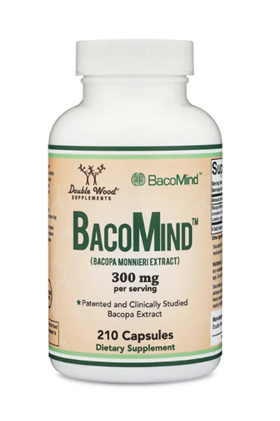 Double Wood  Bacomind Bacopa Extract 300mg 210 Capsul.42.