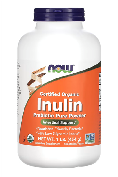 NOW Foods (Özelsporcugıdaların'dan !!) Organic Inulin Prebiotic Pure Powder 454gr.Orj Usa.44.