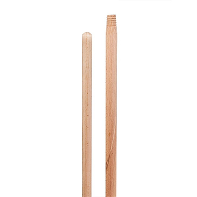 120 cm Finlandiya Çamı Ahşap Fırça Sapı (Vidalı/Dişli) | 10 Adet