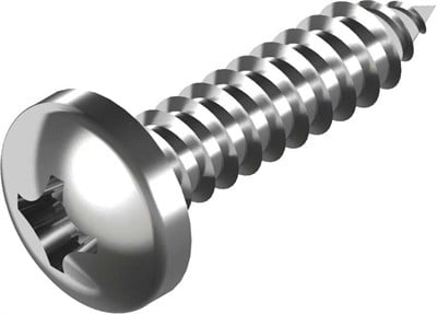 2.9 X 13 INOX Ysb Sac Vidası A2 304 DIN 7981