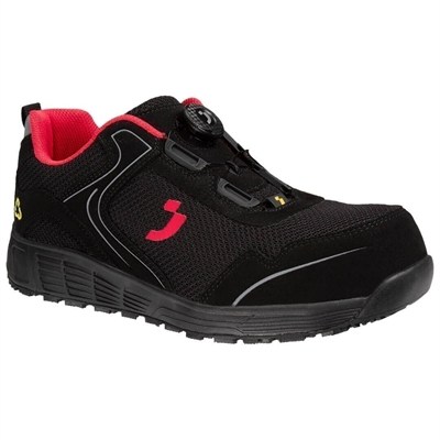 Safety Jogger ECOLOBI S1P LOW TLS SR ESD FO HRO Siyah İş Güvenlik Ayakkabısı