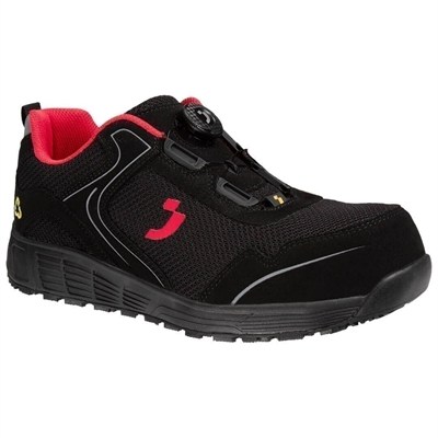 Safety Jogger ECOLOBI S1P LOW TLS SR ESD FO HRO Siyah İş Güvenlik Ayakkabısı