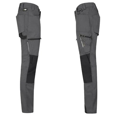 Safety Jogger MAPLE Koyu Gri Çok Cepli Taktik İş Pantolonu
