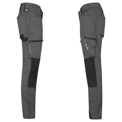 Safety Jogger MAPLE Koyu Gri Çok Cepli Taktik İş Pantolonu