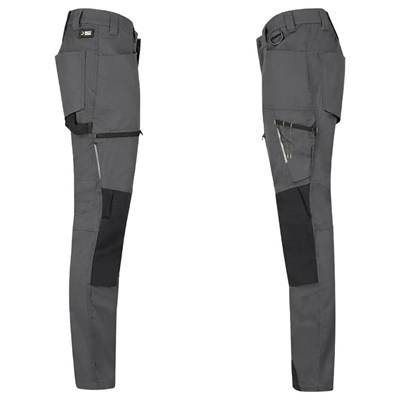 Safety Jogger MAPLE Koyu Gri Çok Cepli Taktik İş Pantolonu