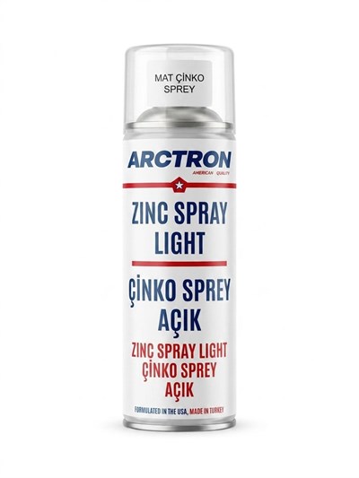 Arctron Çinko - Galvaniz Sprey - Açık 400 ml