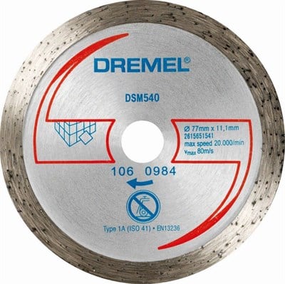 DREMEL® Elmas Fayans Kesme Diski DSM20 (DSM540) - 2615S540JB