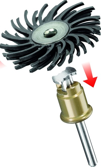 DREMEL® EZ SpeedClic: Detay Aşındırıcı Fırça 220 Kumlu (473S) - 2615S473JA