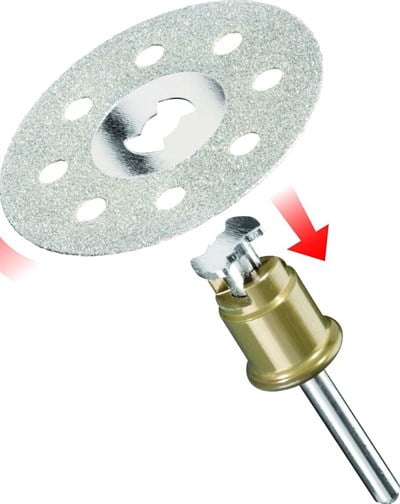 DREMEL® EZ SpeedClic: Elmas Kesme Diski (SC545) - 2615S545JB