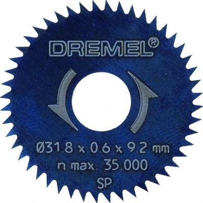 DREMEL® Yarık/Çapraz Kesim Bıçağı 31.8 mm (546) - 26150546JB