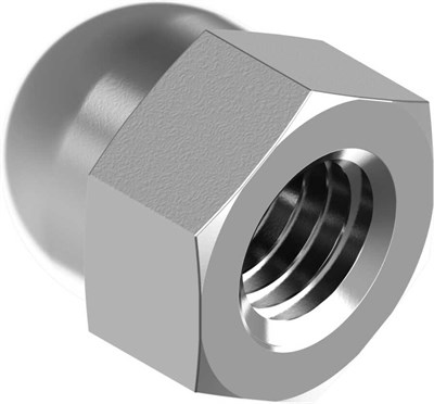 M 16 INOX Kör Somun A2 304 DIN 1587