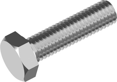 M 16 X 90 INOX Cıvata A4 316 Tam Paso DIN 933