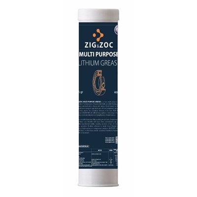 Zigzoc Genel Amaçlı Lityum EP2 Kartuş Gres 400 GR