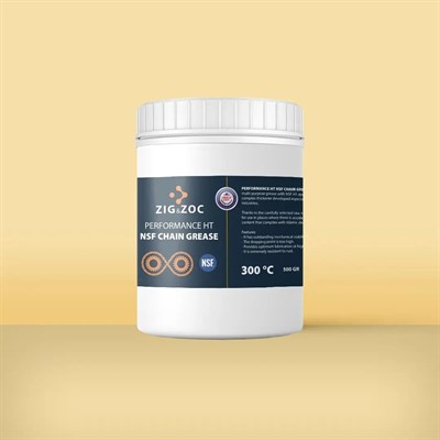 ZIG&ZOC NSF Gıda Onaylı Yüksek Isı Zincir Gresi 300 Derece