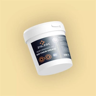 ZIG&ZOC NSF Gıda Onaylı Yüksek Isı Zincir Gresi 300 Derece