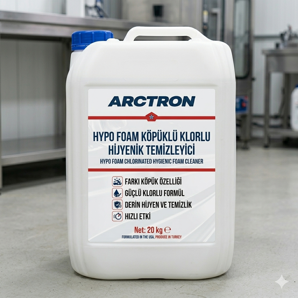 Arctron Hypo Foam 20KG | Mutfak Hijyeninde Maksimum Dezenfeksiyon