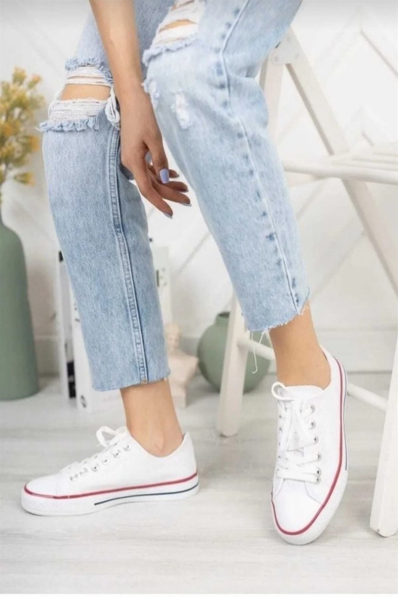 Beyaz Kadın Sneakers