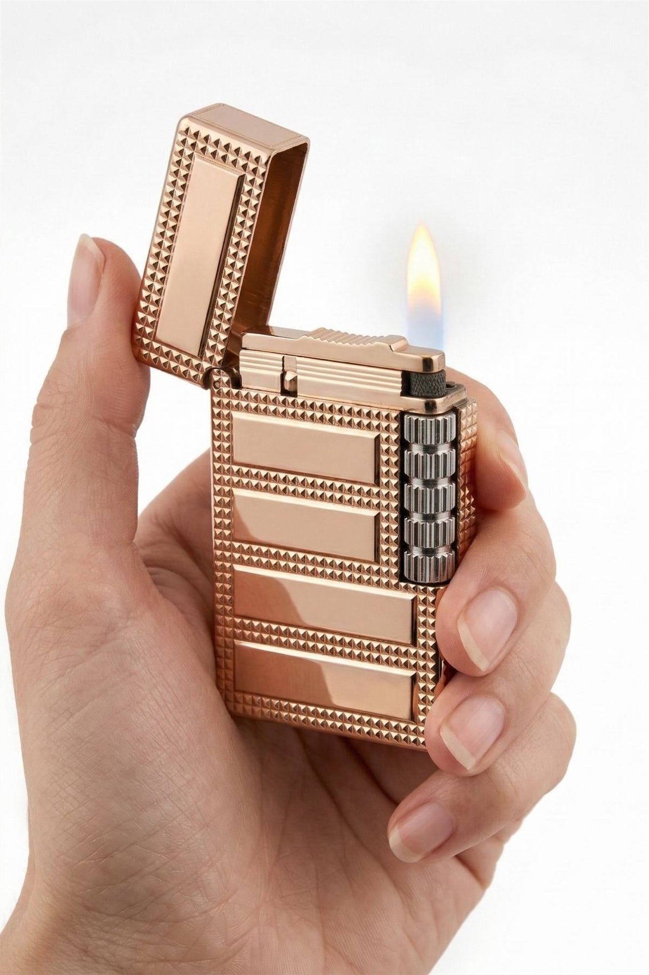 Lüks Kutulu Manyetik Çakmak Model 14