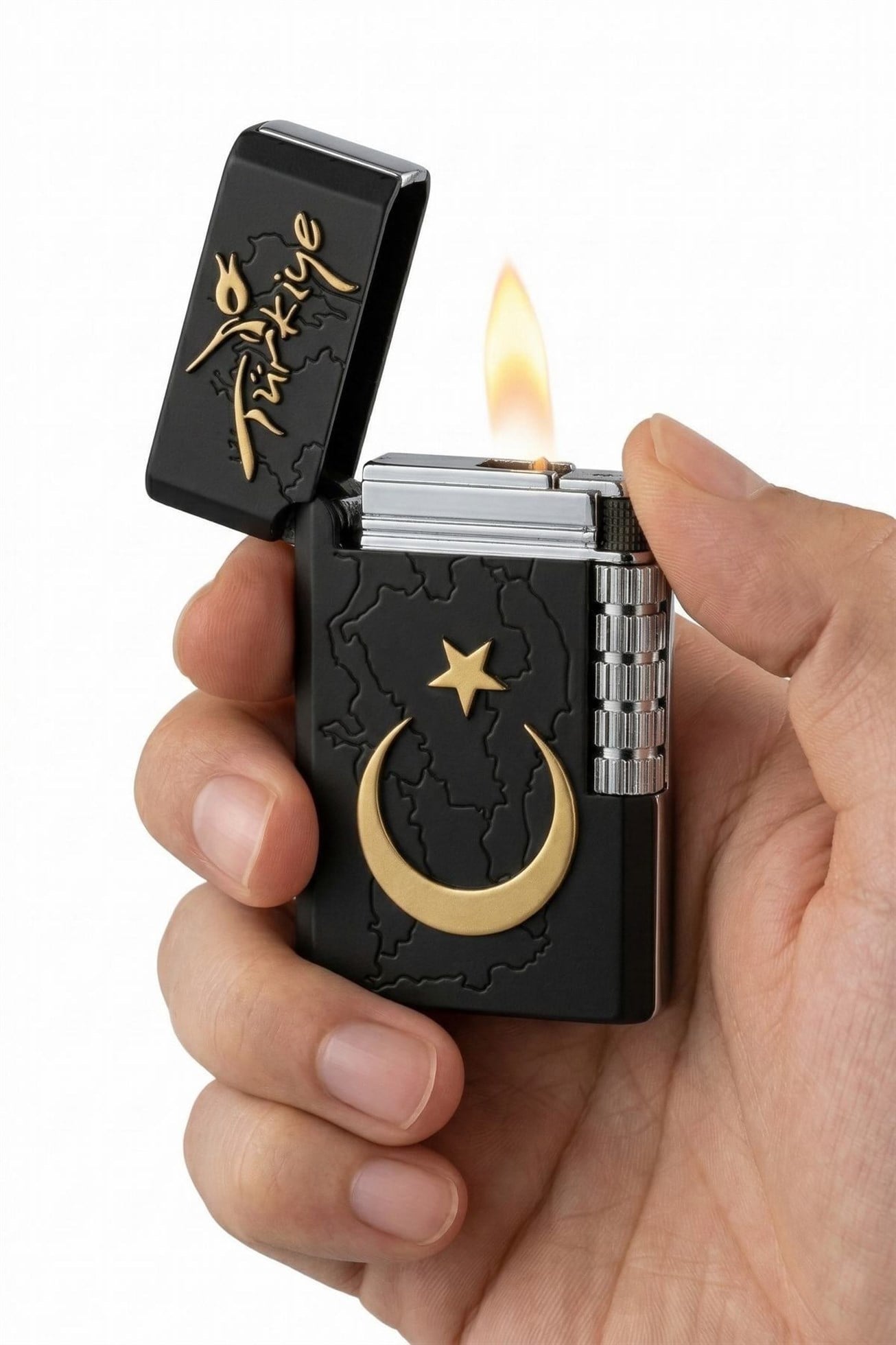 Lüks Kutulu Manyetik Çakmak Model 8
