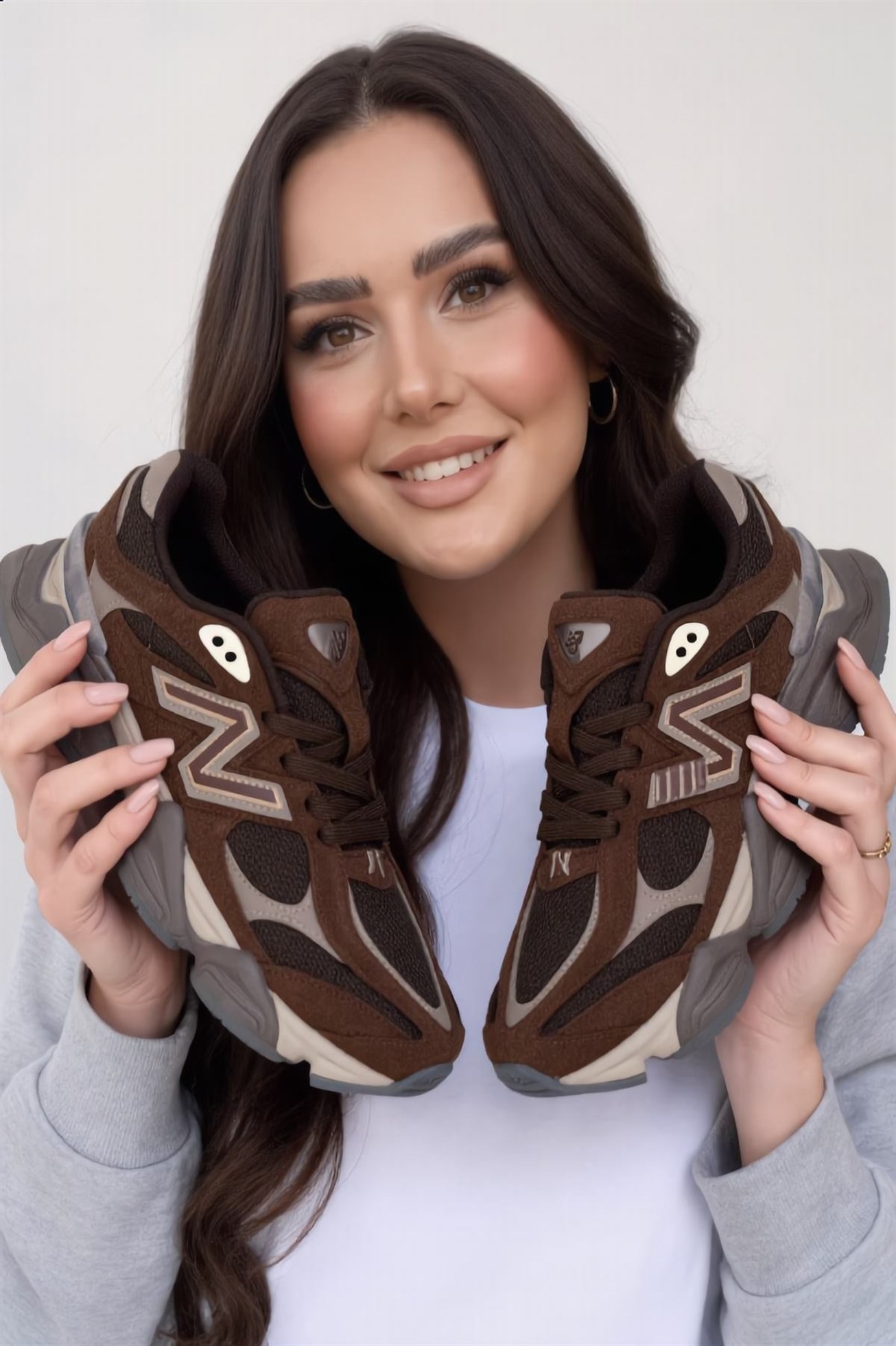 New Balance 9060 Acı Kahve Kadın Spor Ayakkabı