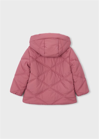 Mayoral Kapüşonlu İçi Kürklü Elyaf Dolgu Şişme Kız Çocuk Mont 0415 Pembe