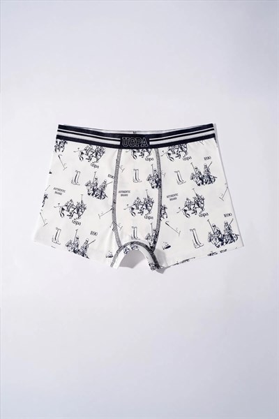 U.S. Polo Assn Erkek Çocuk Süprem 3 lü Boxer Lacivert