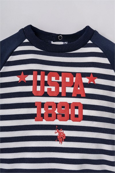 U.S. Polo Assn Erkek Bebek 2 li Takım Lacivert
