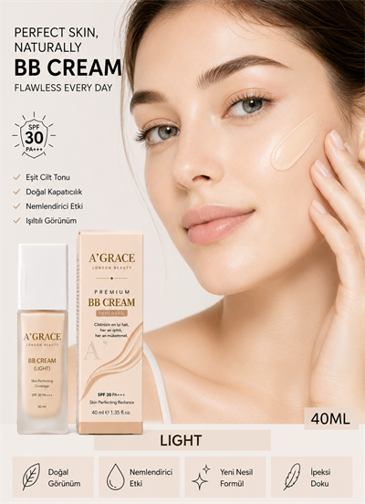 A'Grace BB Cream Light 40 ml