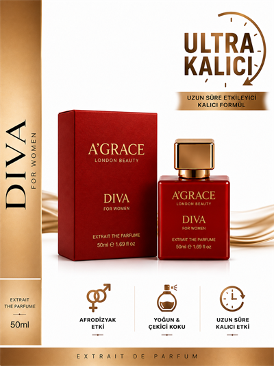 A'Grace Diva For Women Extrait The Parfüm 50 ml