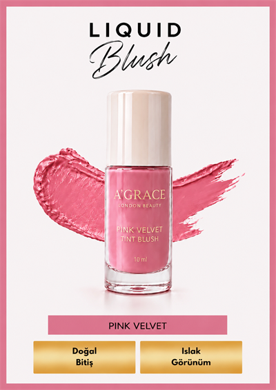 A'Grace Pink Velvet Tint Blush 10 ml