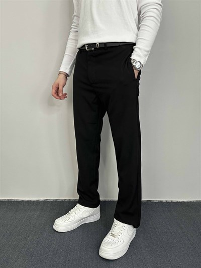 Regular Fit Kumaş Pantolon Siyah