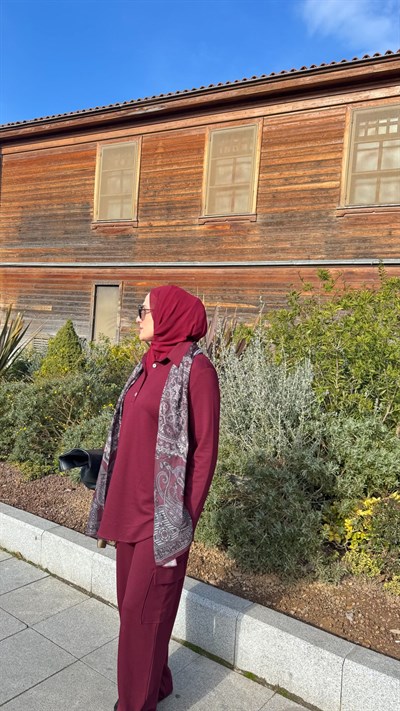 City Comfort Takım | Bordo